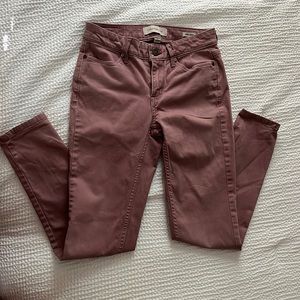 Calvin Klein mid rise skinny jeans